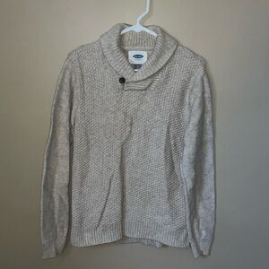 Old Navy men’s shawl collar sweater size S